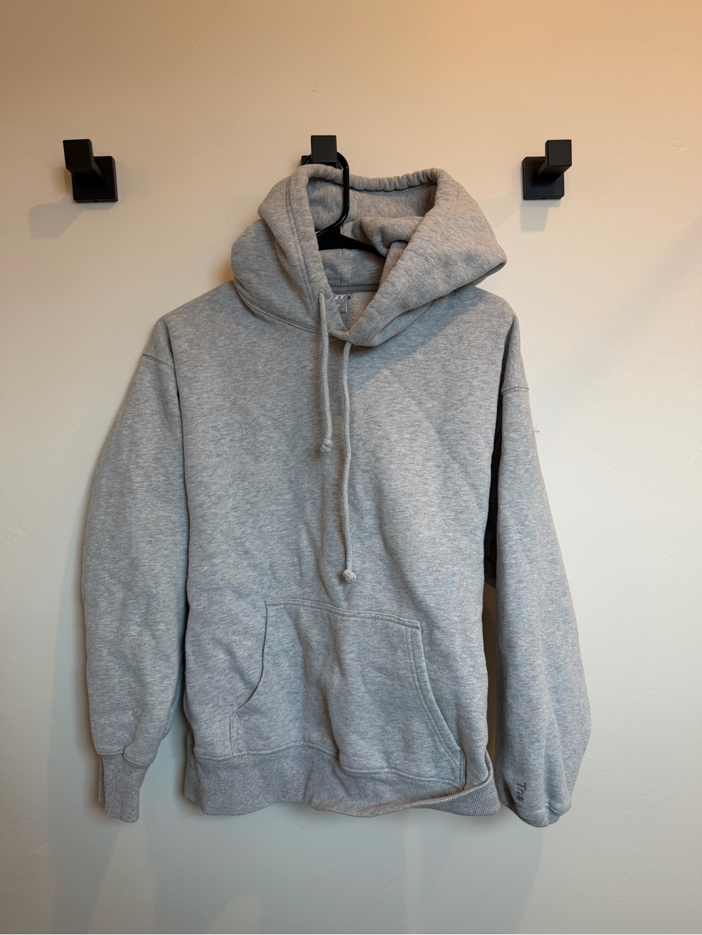 TNA Light Gray Pullover Hoodie - Picture 2 of 4